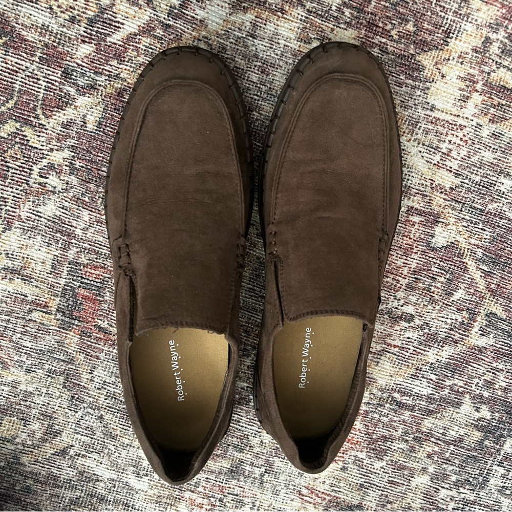 Robert Wayne Brown Trail Slip on shoes casual loafer shoes new 11